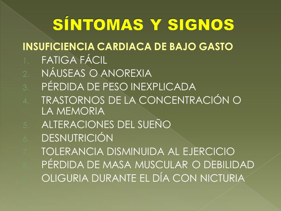 Perdida de peso insuficiencia cardiaca congestiva Perdida de peso insuficiencia cardiaca congestiva